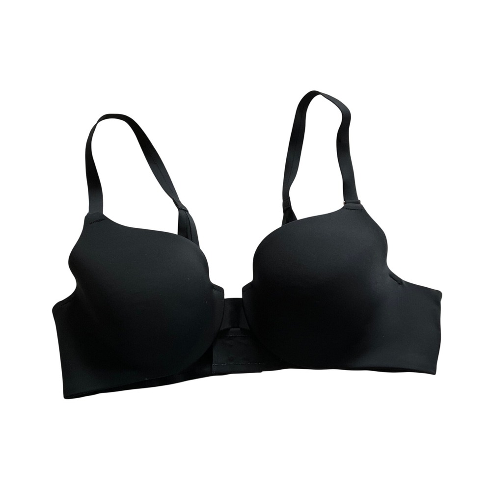 Spanx Bra-llelujah Full Coverage‎ Bra Women 36A Black Underwire Smoothing
